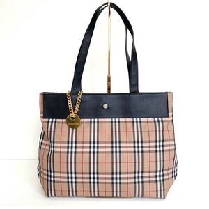 Burberry London nova check tote
